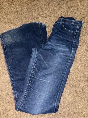 Lucky Brand Women's Dark Indigo Flare Jeans